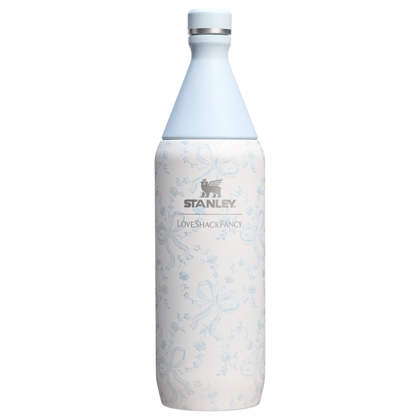Stanley 1913 x LoveShackFancy Holiday All Day Slim Bottle
